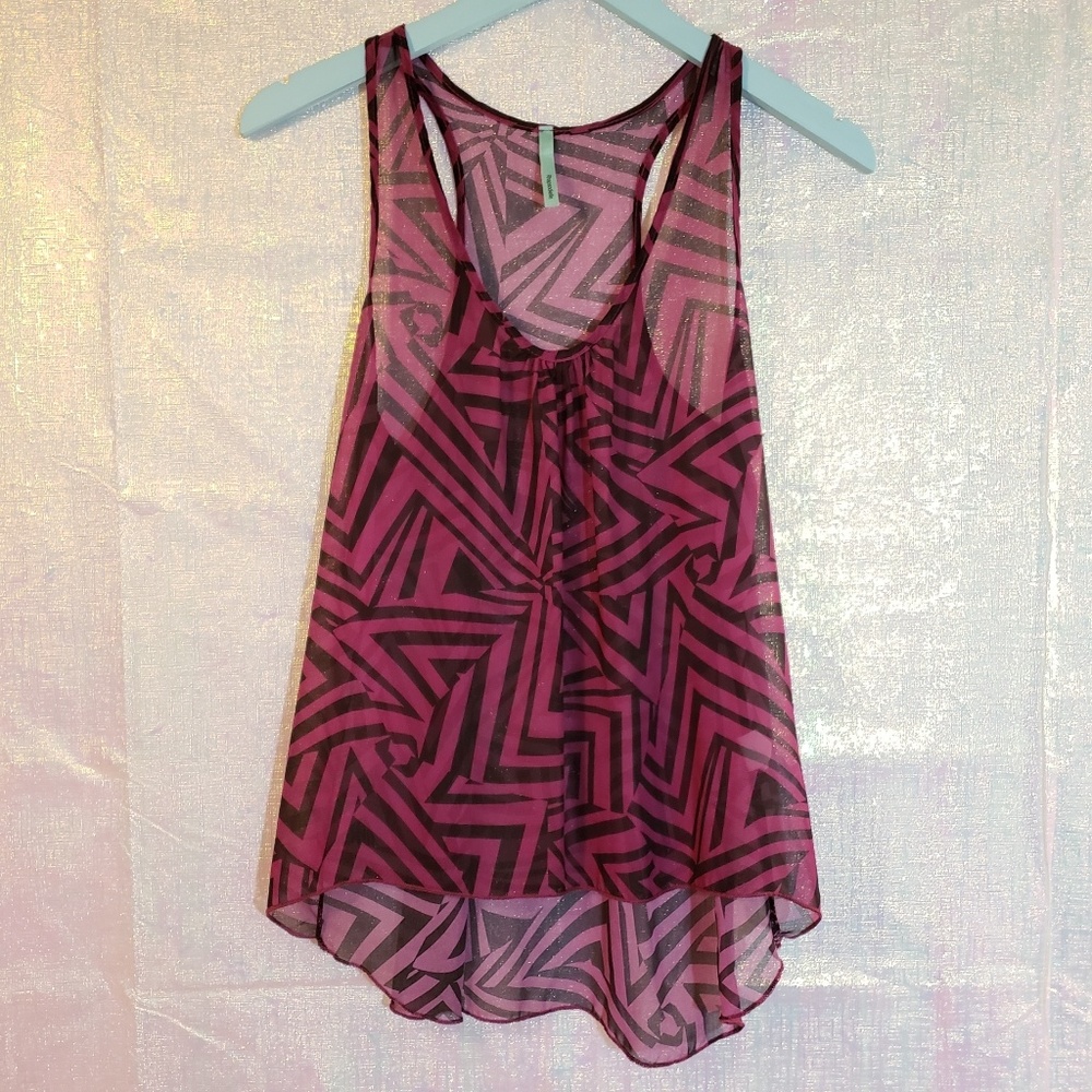 Rhapsodielle Sheer Tank Top